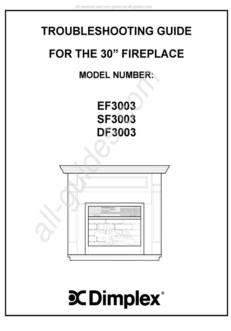Dimplex EF3003 User manual Dimplex EF3003 User manual