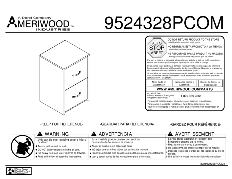 Ameriwood 9524328PCOM manual