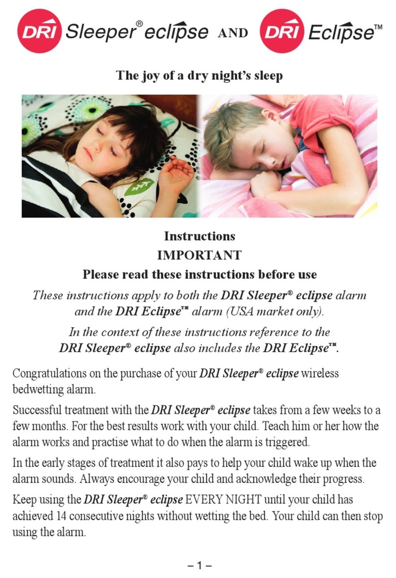 DRI Sleeper Eclipse User manual