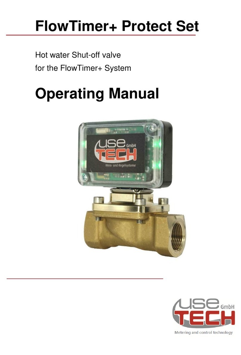 UseTECH FlowTimer+ Protect Set User manual