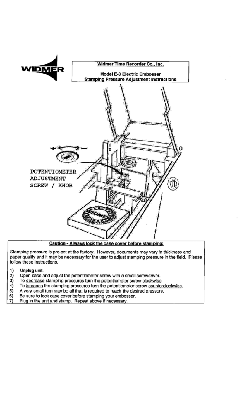widmer E-3 Guide