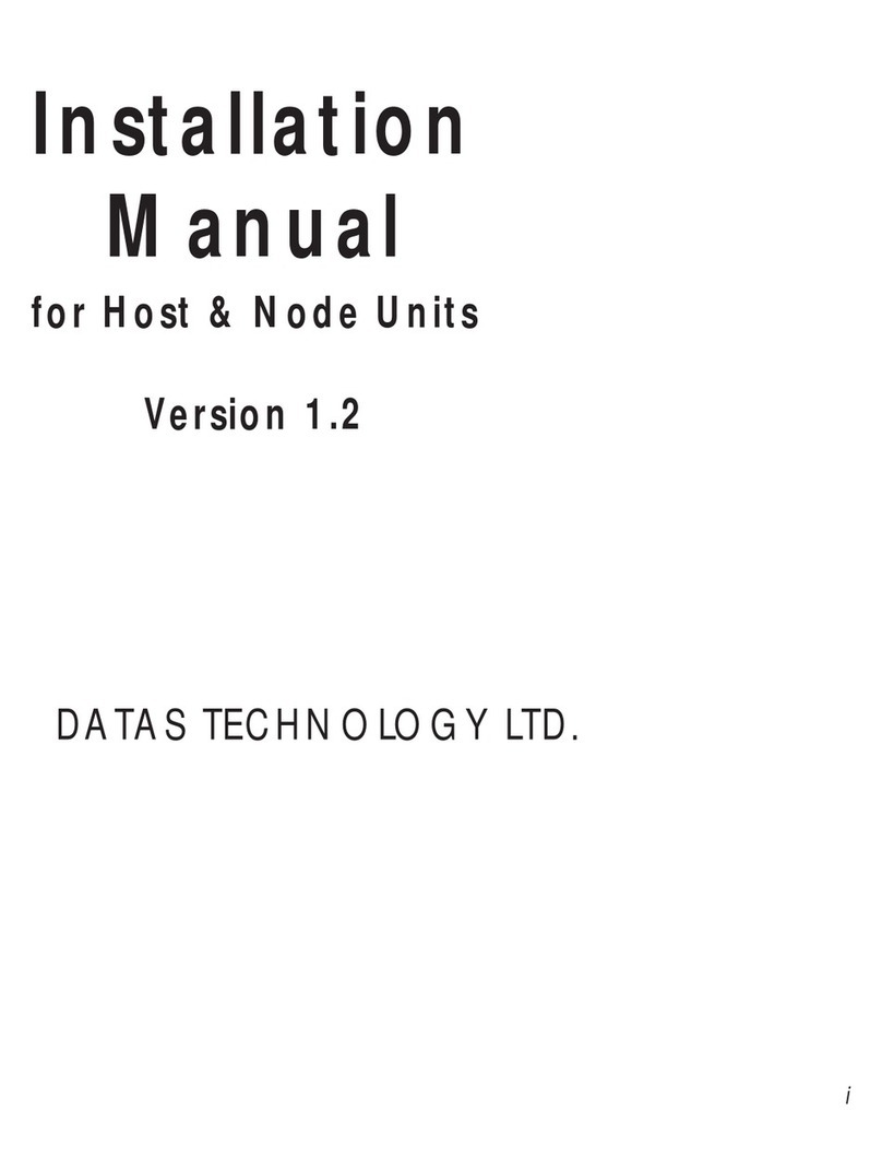 Datas Technology Node 4000 User manual