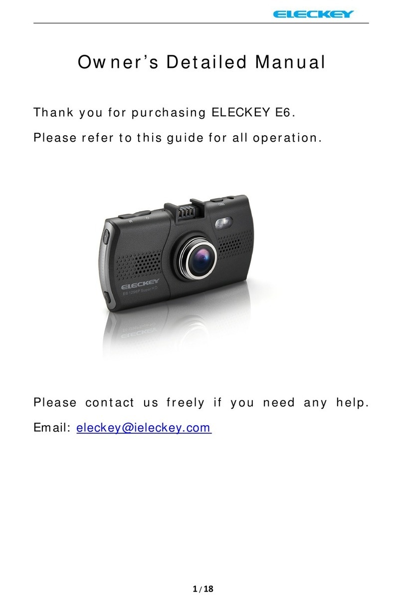 Eleckey E6 Operating and maintenance manual