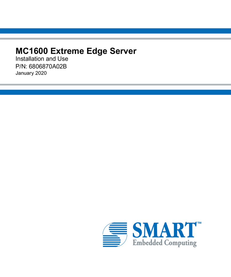 SMART Embedded Computing MC1600 Quick start guide