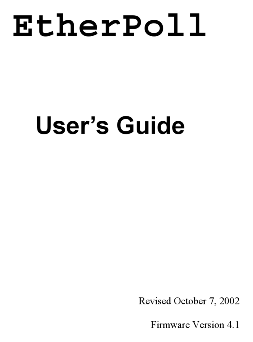 DCB EtherPoll User manual