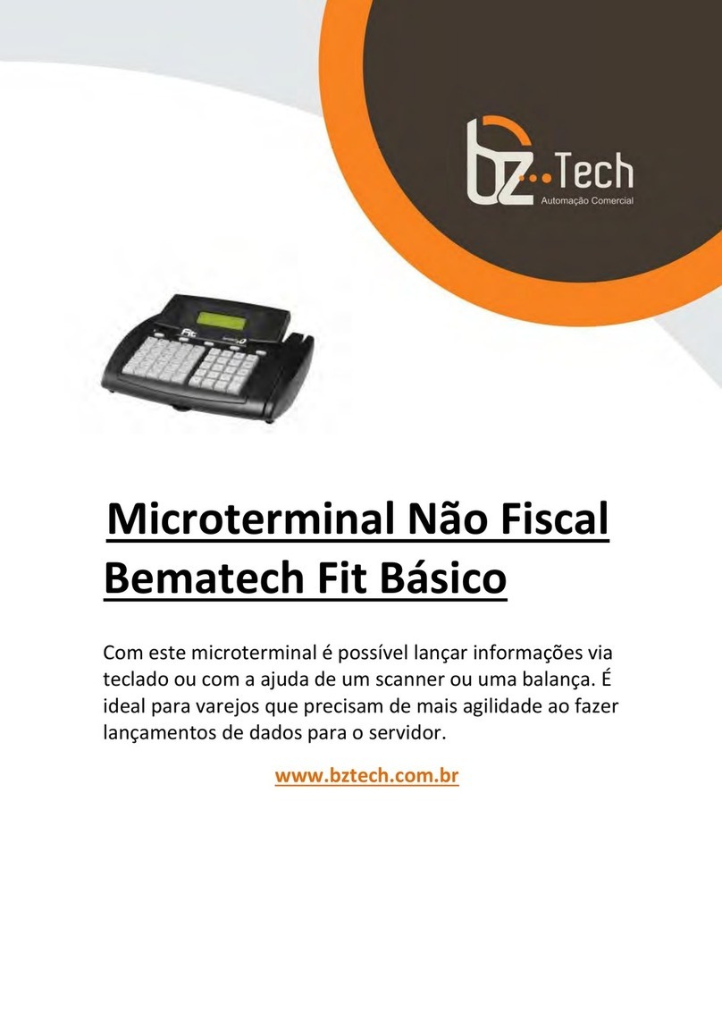 Bematech FIT Basic User manual