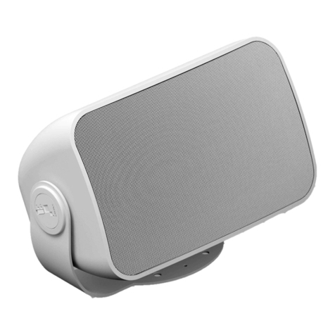 Sonance SONOS OUTDOOR Series installation manual