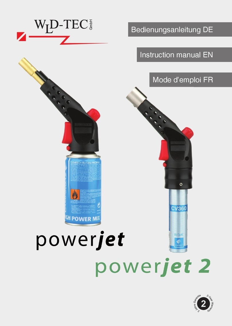 WLD-TEC powerjet instruction manual
