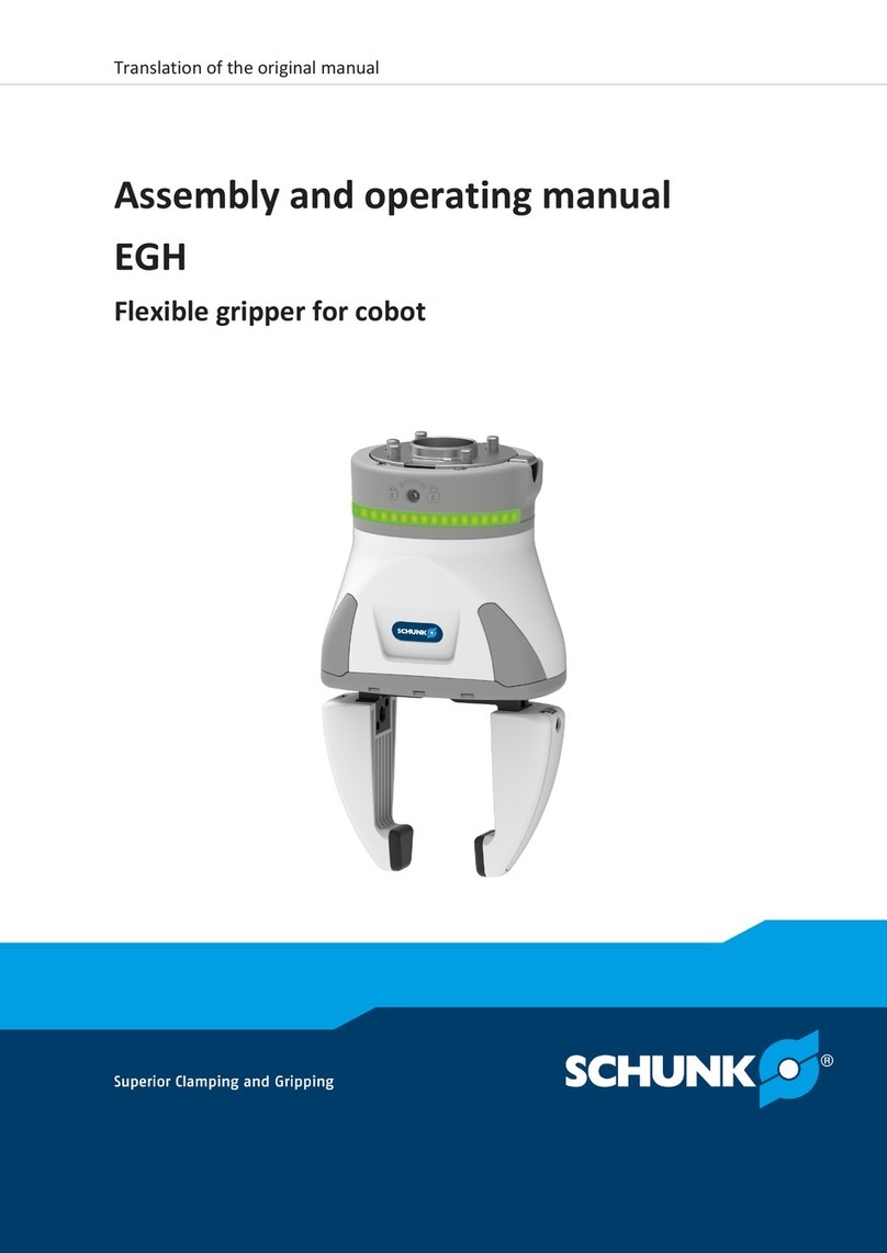 SCHUNK EGH User instructions