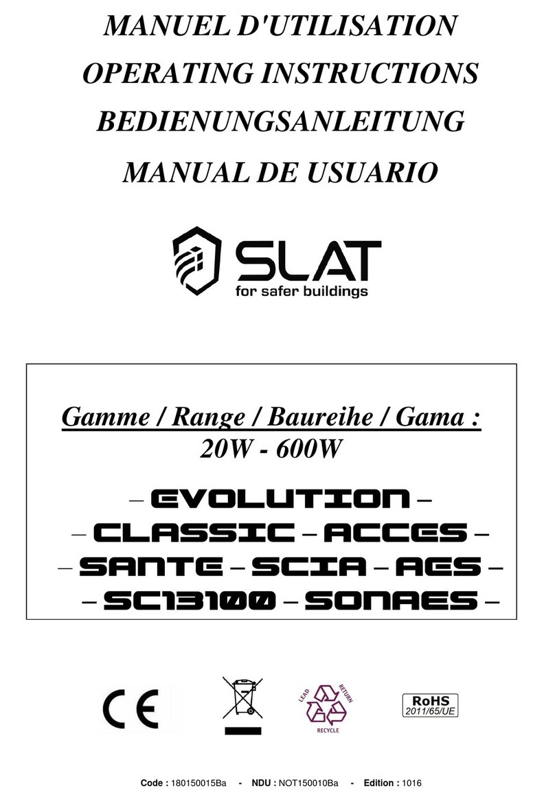 SLAT Evolution User manual