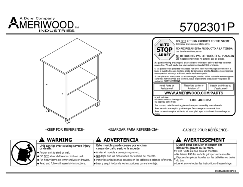 Dorel Ameriwood 5702301P User manual