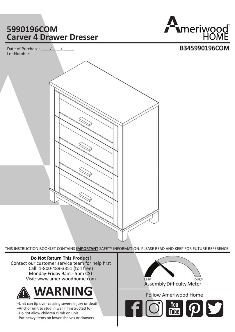 Ameriwood HOME 5990196COM User manual Ameriwood HOME 5990196COM User manual