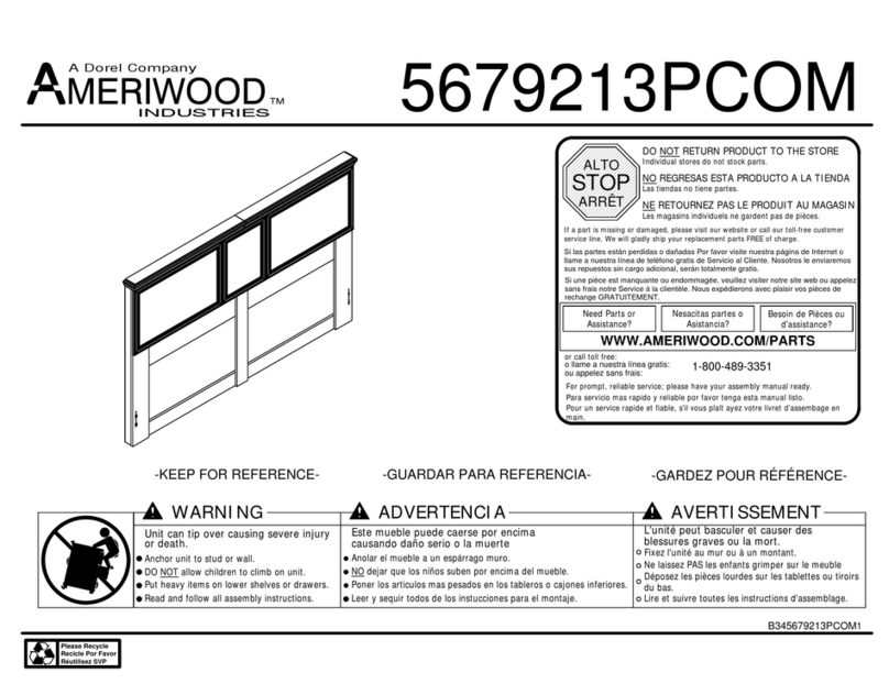 Dorel Ameriwood 5679213PCOM User manual