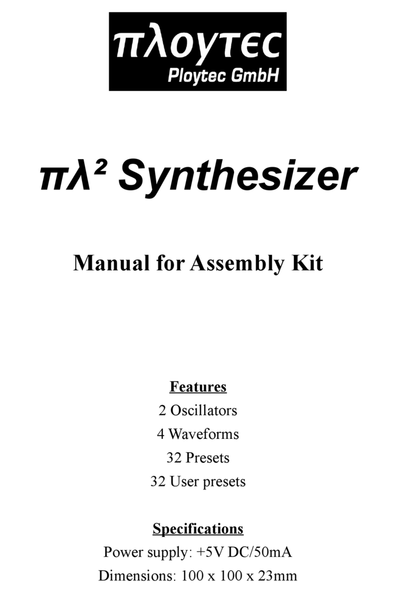 Ploytec PL2 User manual