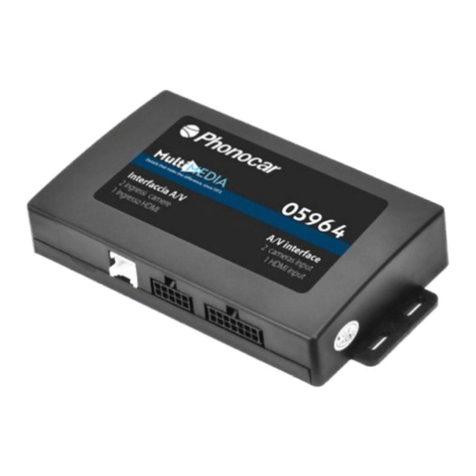Phonocar 05964 User manual