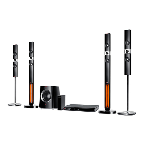 LG Cinema 3D Sound Blu-ray BH9630TW Specification sheet