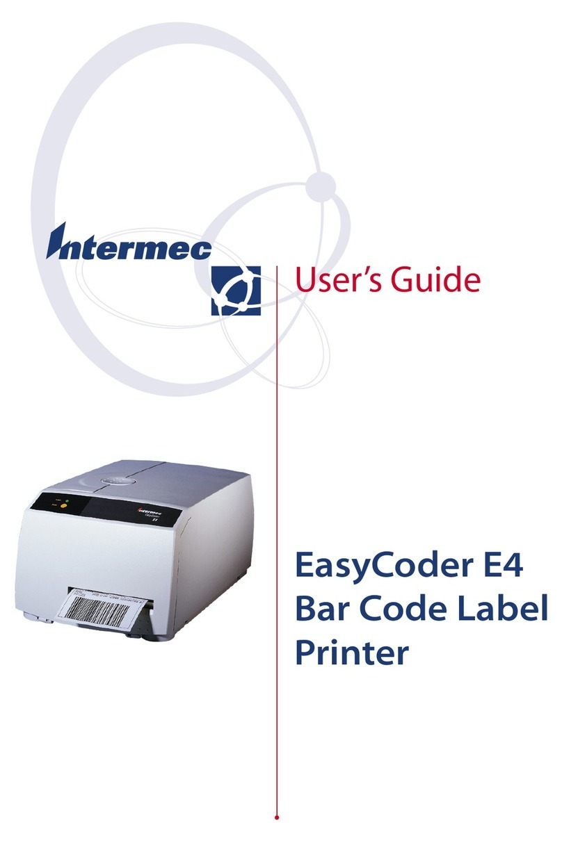 Intermec EasyCoder E4 User manual