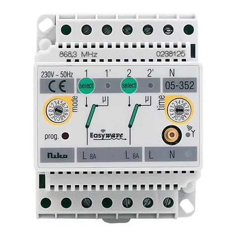 Niko 05-351 User manual