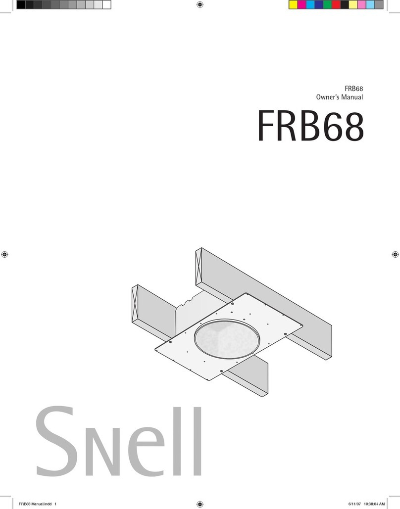 Snell FRB68 User manual