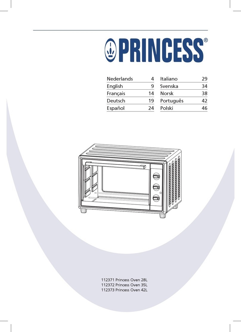 Princess 112371 User manual