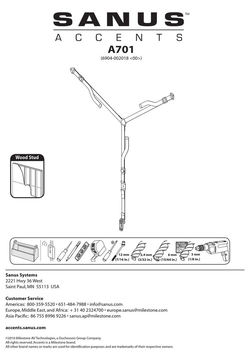 Sanus A701 User manual