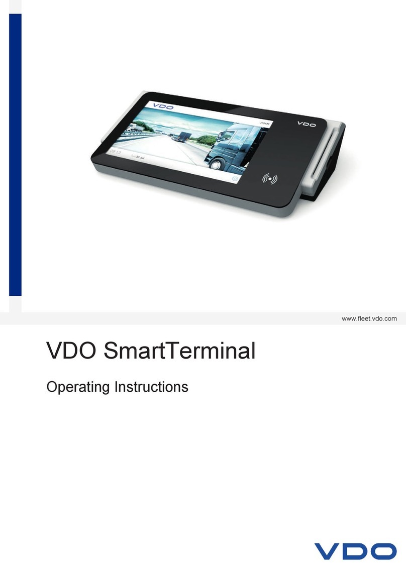 VDO SmartTerminal User manual