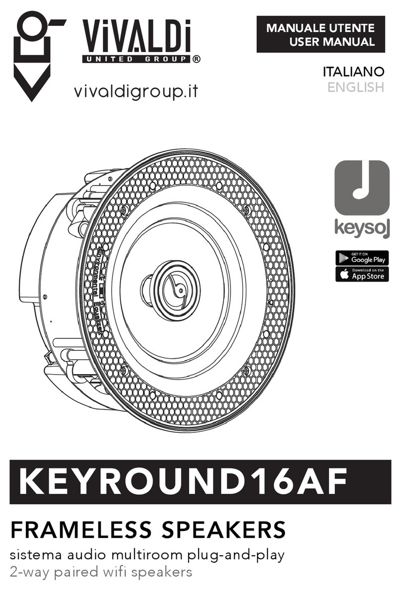 Vivaldi KEYROUND16AF User manual