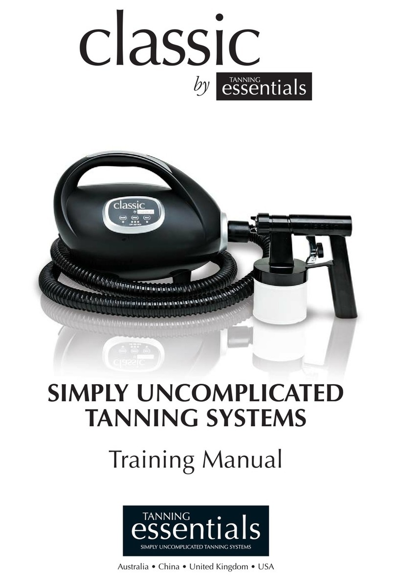 tanning essentials Classic Installation guide