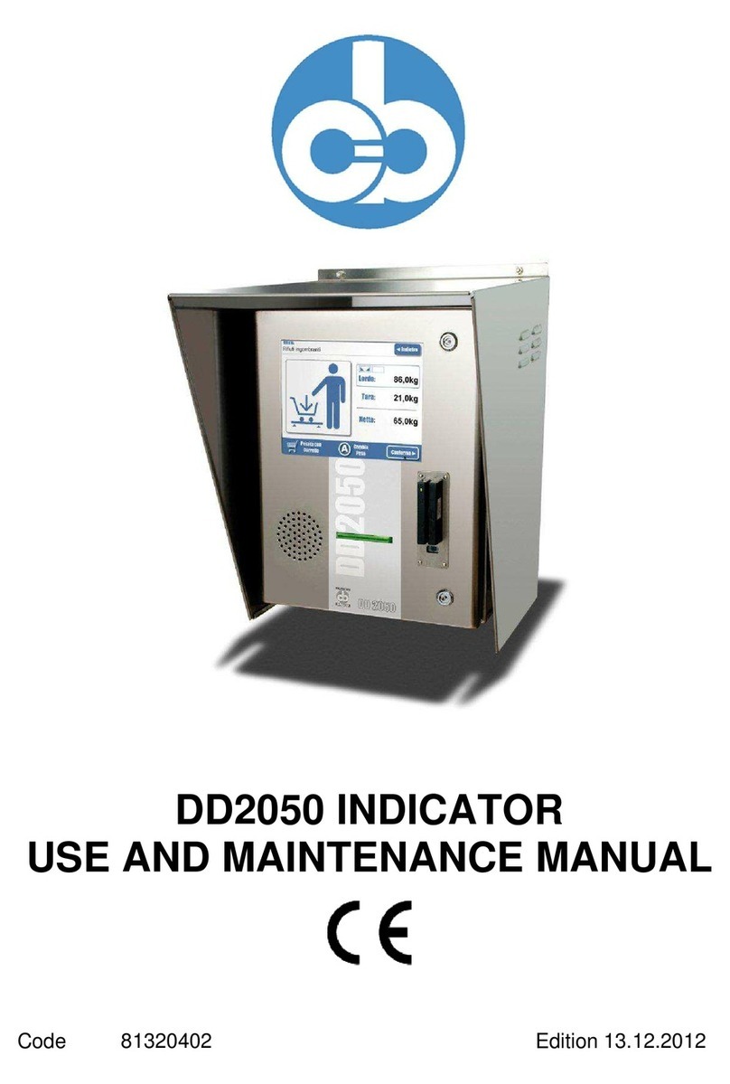 ob DD2050 User manual