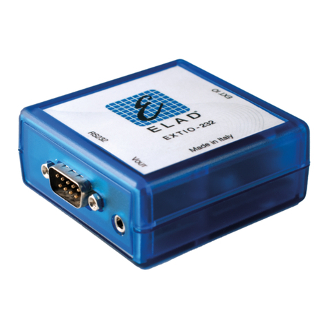 ELAD EXTIO-232 User manual