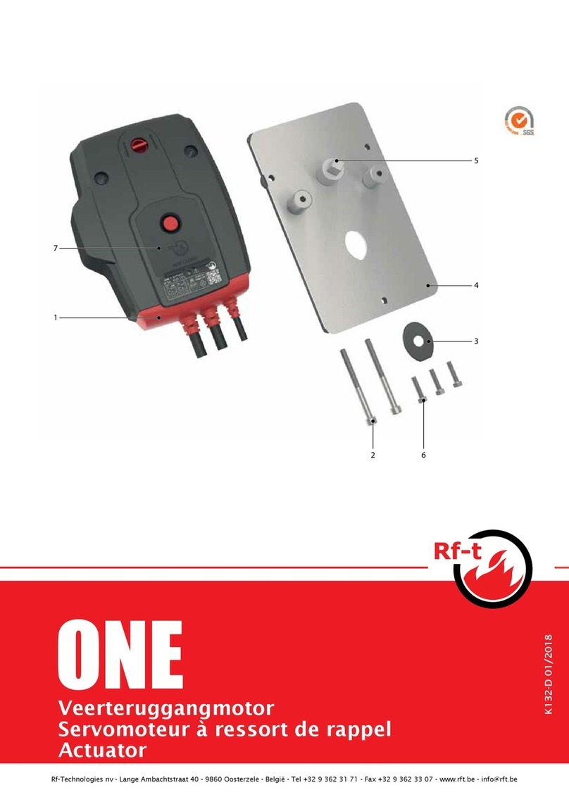 Rf-t ONE Series User manual
