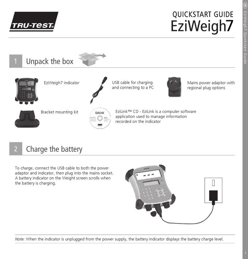 Tru-Test EziWeigh7 User manual