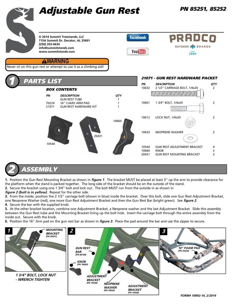 Summit 85251 User manual