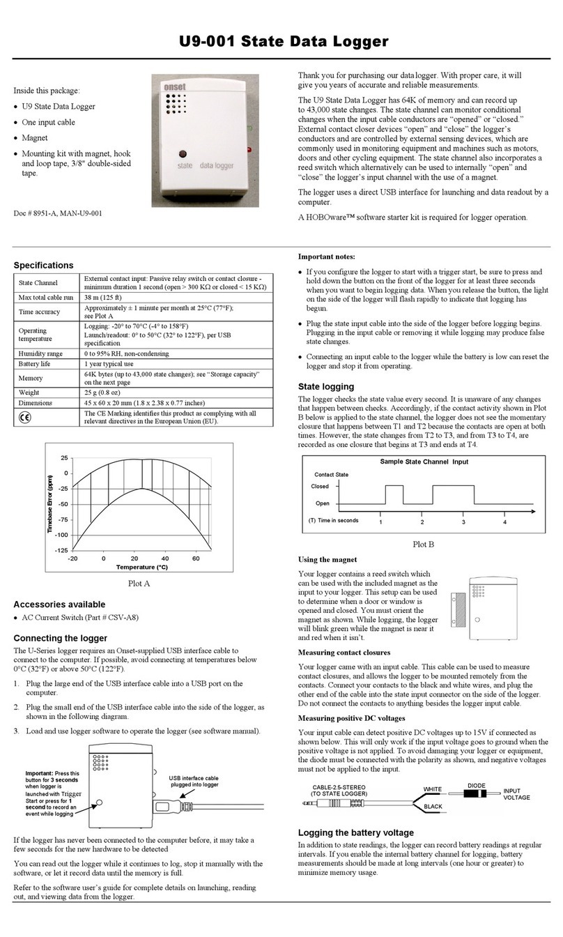 Onset U9-001 State User manual