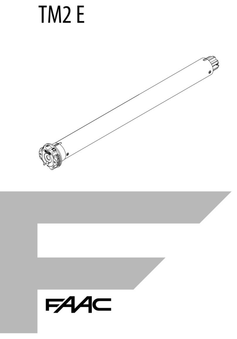 FAAC TM2 E User manual