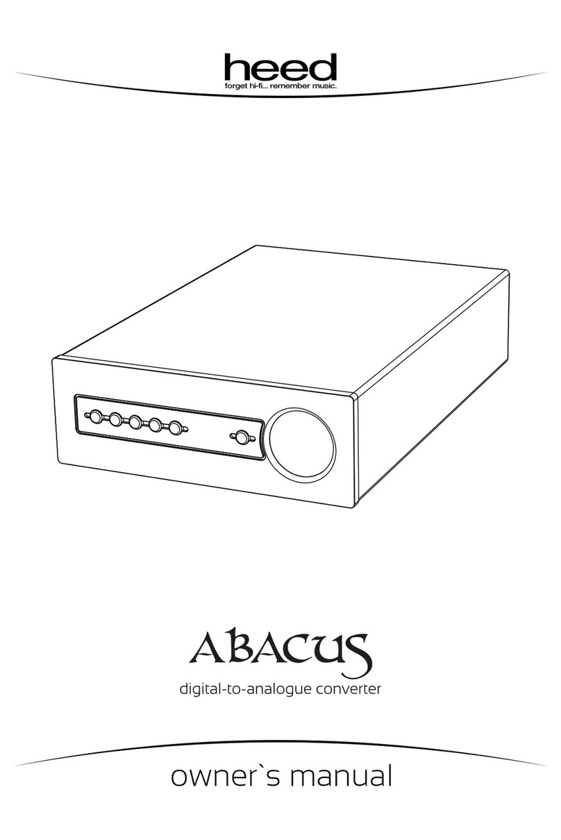 HEED ABACUS User manual