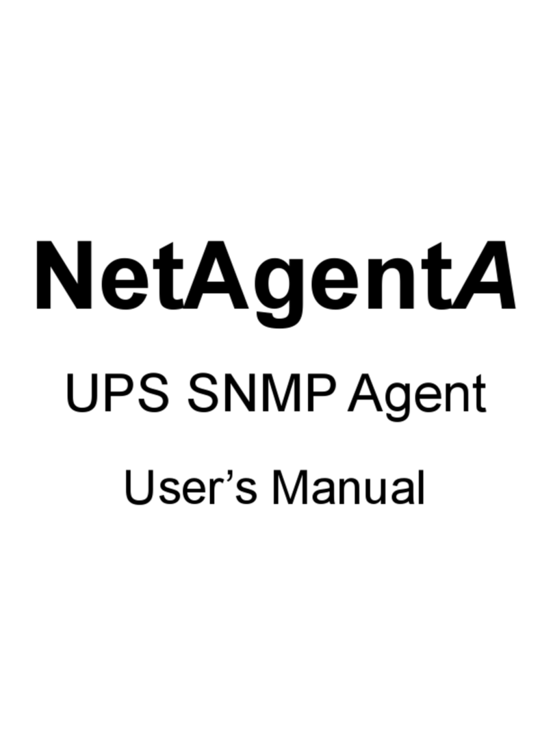 Mega System Technologies NetAgentA User manual