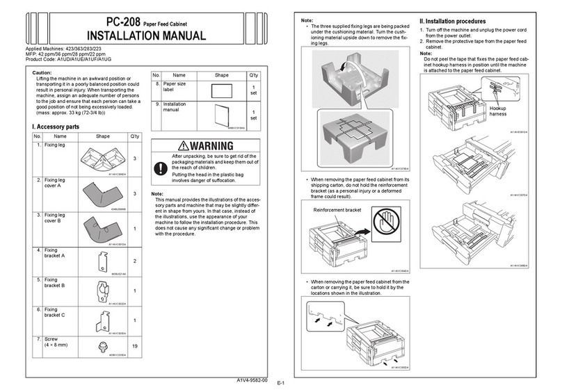 Develop PC-208 User manual