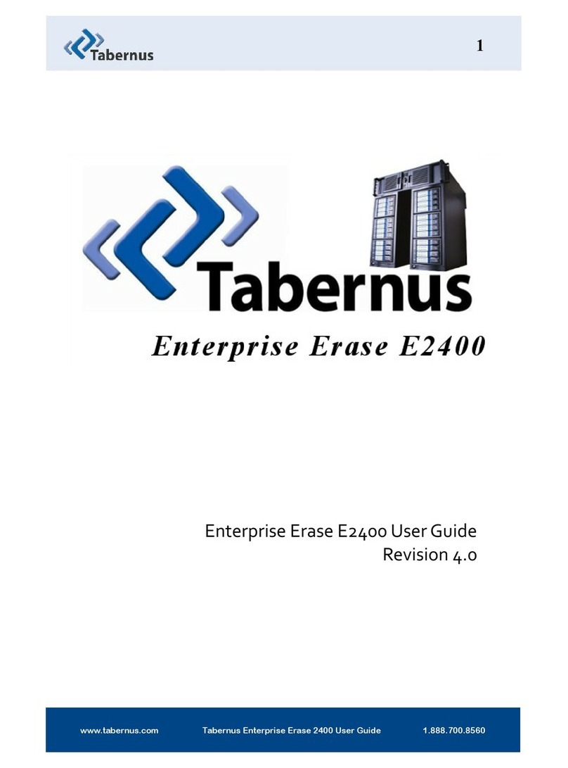 Tabernus Enterprise Erase E2400 user guide