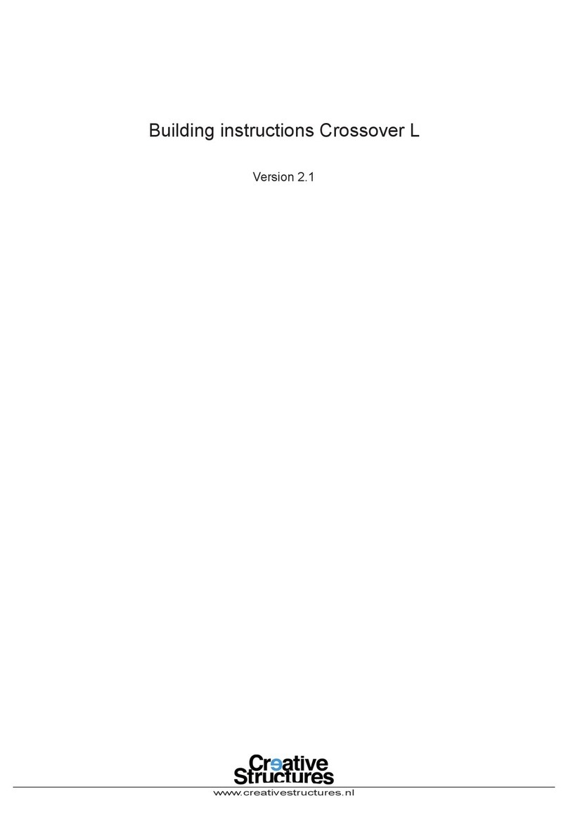 Creative Structures Crossover L Instruction Manual