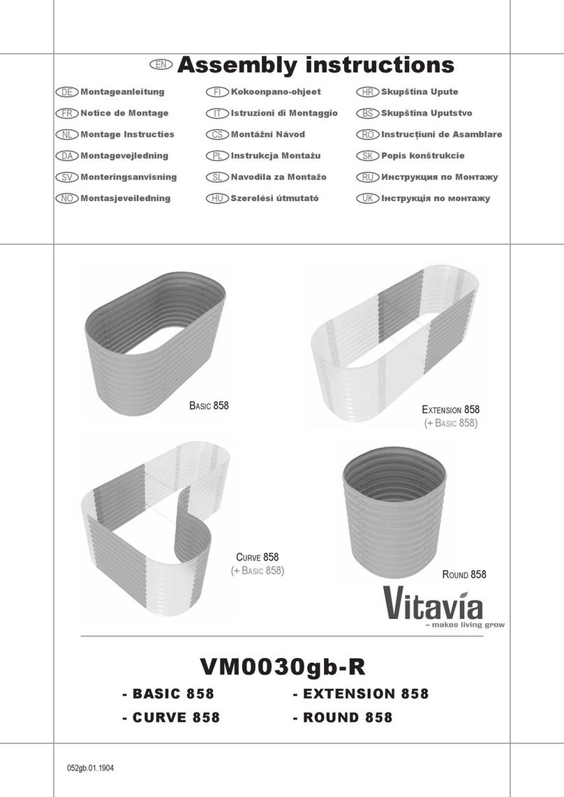 Vitavia Basic 858 User manual