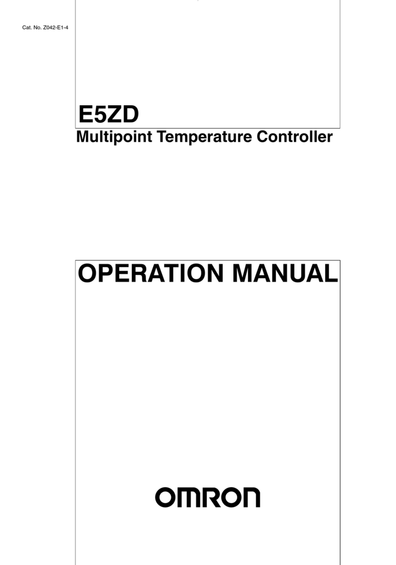 Omron E5ZD User manual