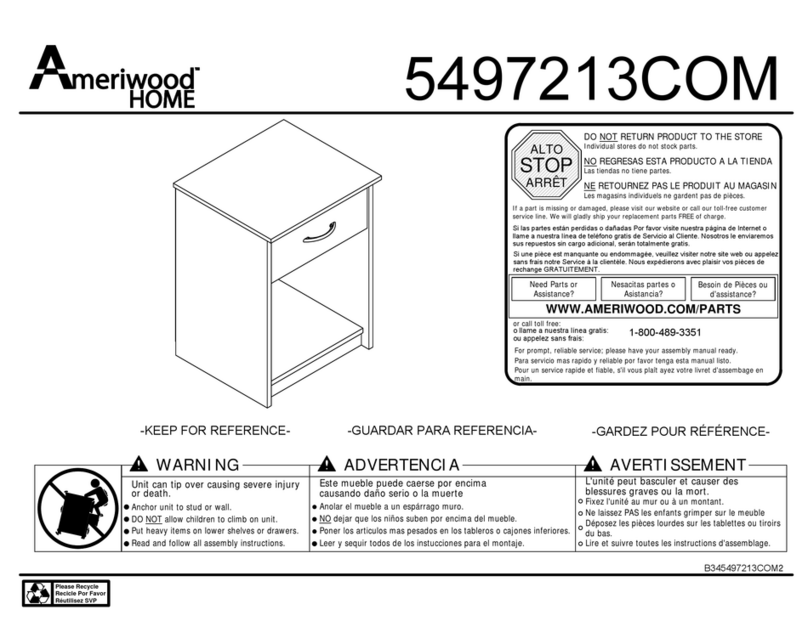 Ameriwood HOME 5497213COM User manual