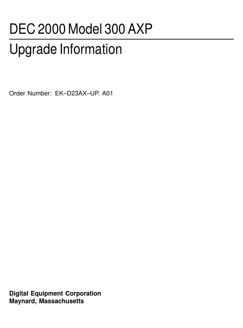 DEC 2000 Quick start guide