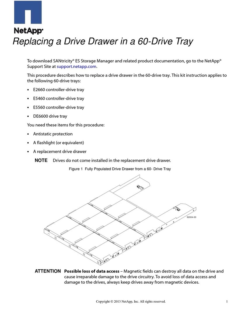NetApp E2660 Operating and safety instructions
