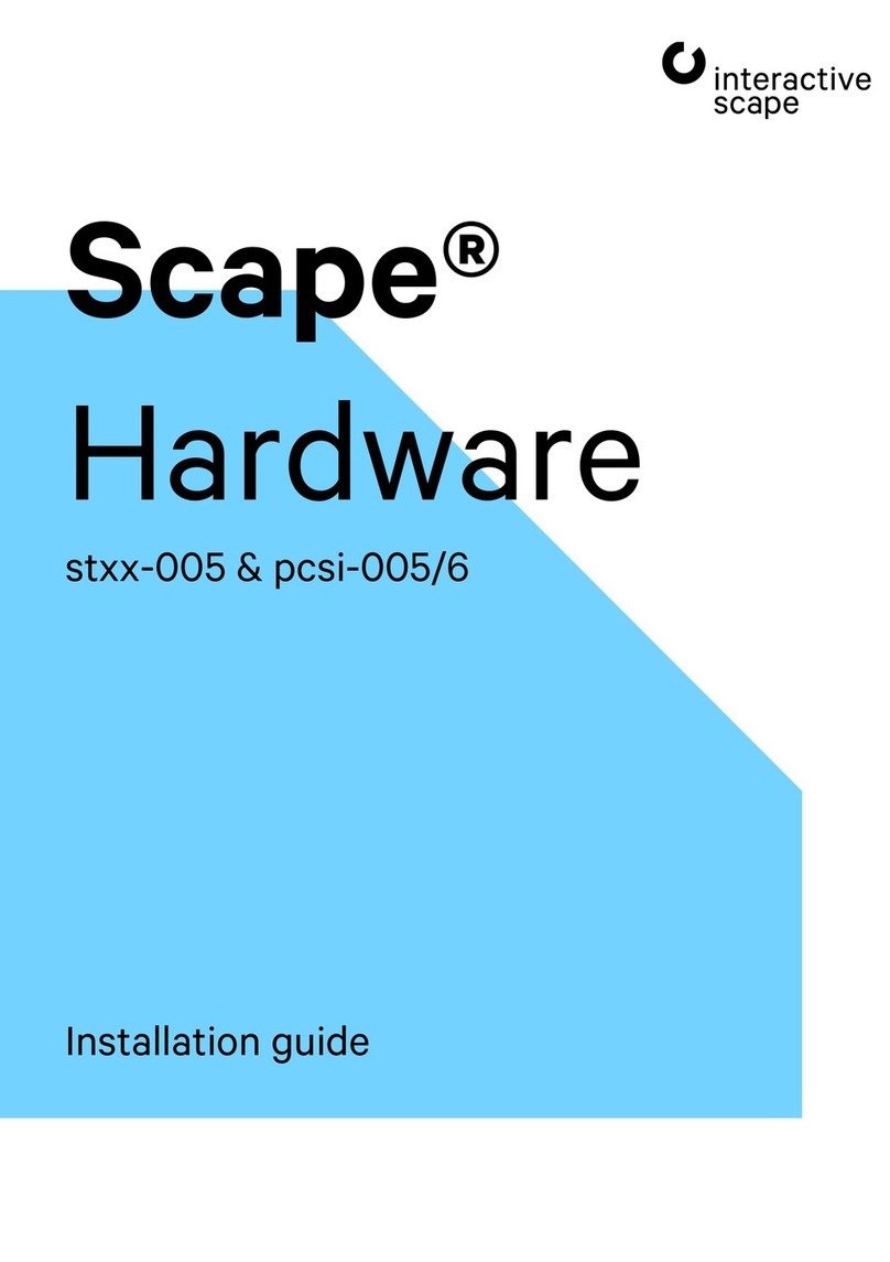 interactive scape Scape Tangible Manual