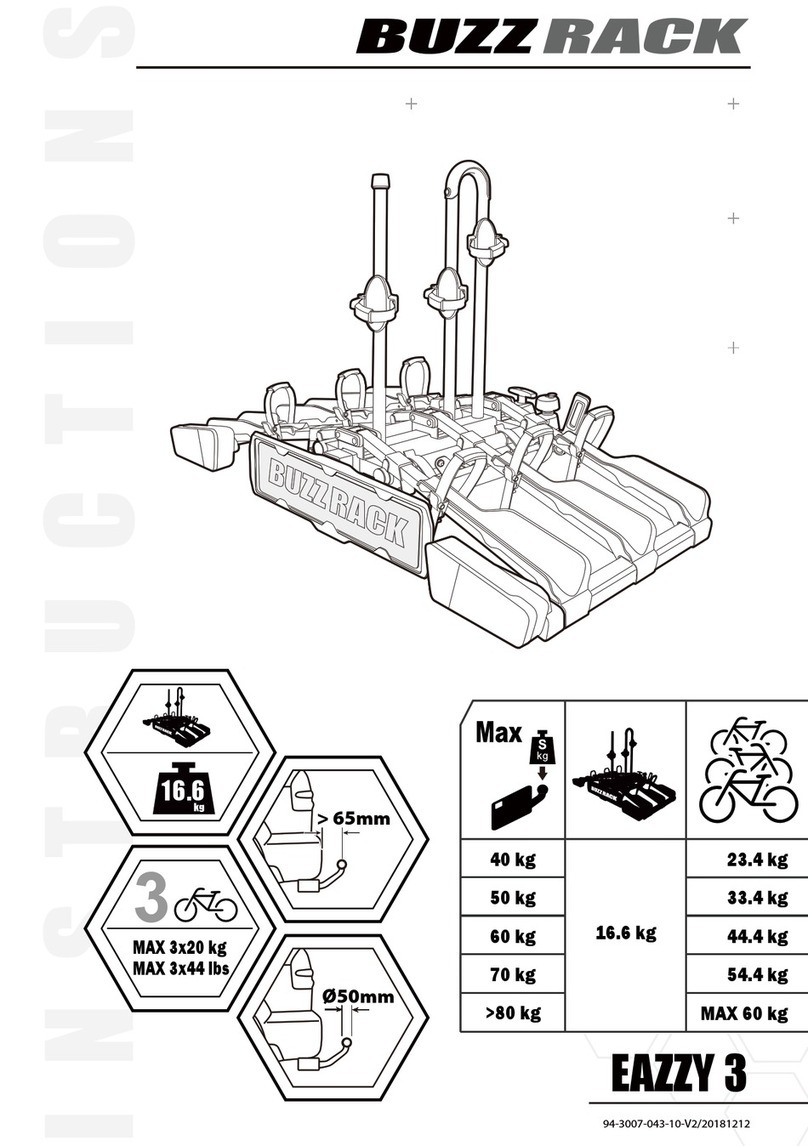 BuzzRack EAZZY 3 User manual
