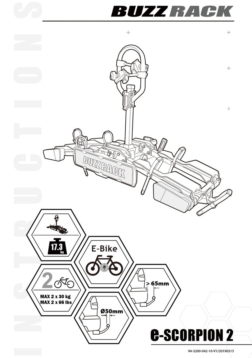 BuzzRack e-SCORPION 2 User manual