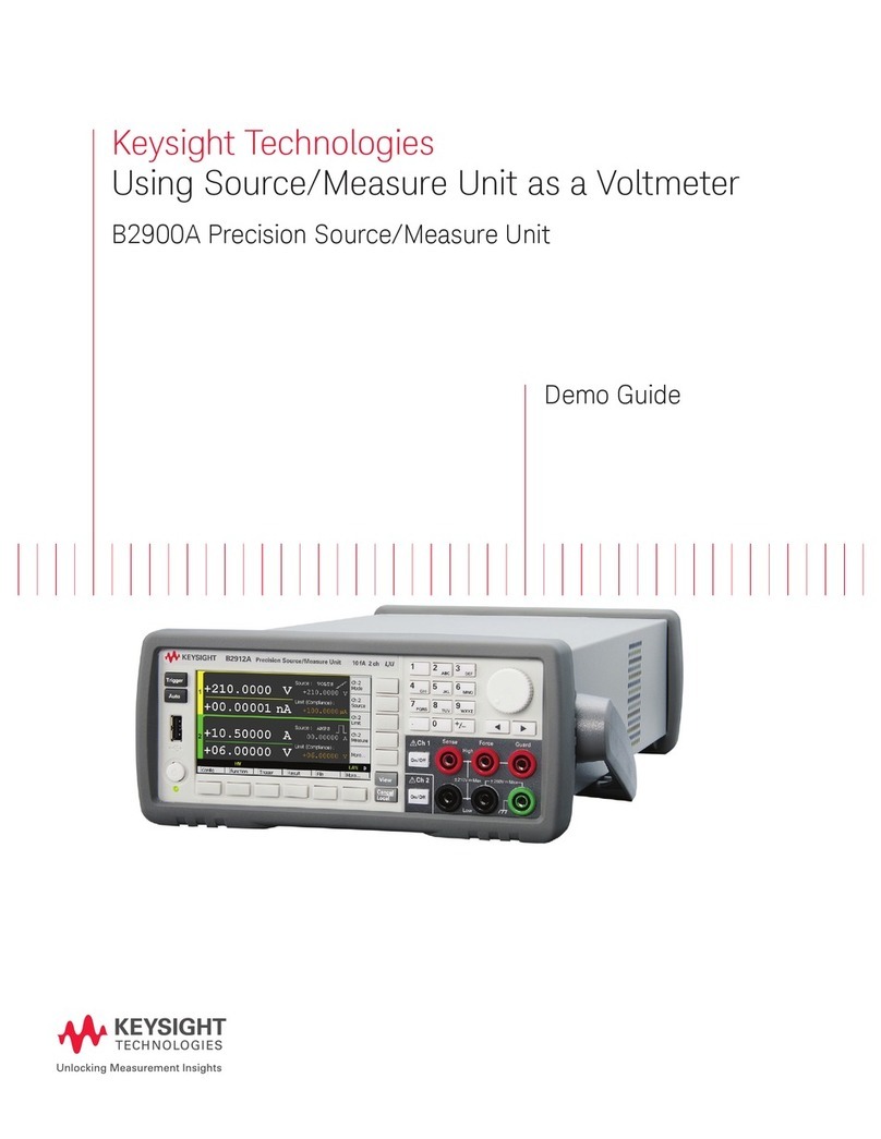 Keysight B2900A User manual