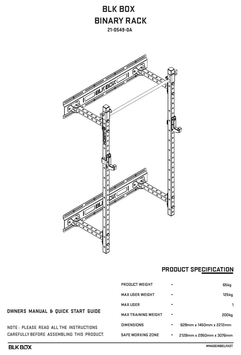 BLK BOX BINARY RACK User manual